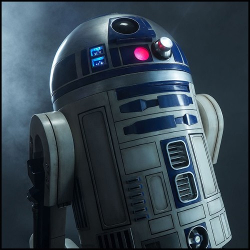 Sculpture R2D2 Star Wars taille réelle PC-R2D2