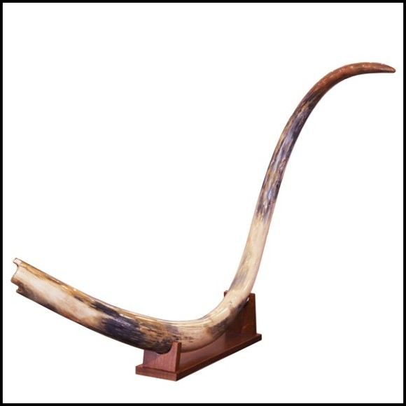 Single large Mammoth tusk meticulously restored PC-Mammoth Single Large