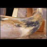 Single large Mammoth tusk meticulously restored PC-Mammoth Single Large