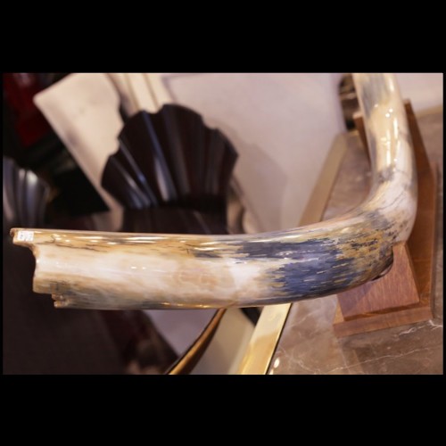 Single large Mammoth tusk meticulously restored PC-Mammoth Single Large