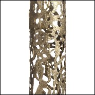 Floor lamp with all base in solid forged bronze 179-Anna