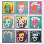 Marylin Monroe 10 Portraits Pop Art Panels PC-Marylin Monroe