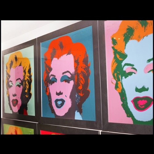 Marylin Monroe 10 Portraits Pop Art Panels PC-Marylin Monroe