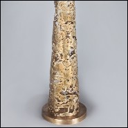 Lampadaire avec base en bronze forgé massif 179-Ella