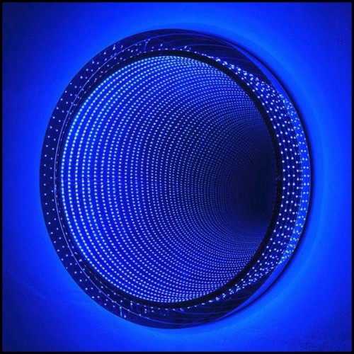 Miroir avec lumière led et verre fumé PC-Infiny