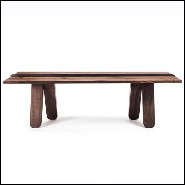 Dining Table in solid Walnut Wood 154-Sharing