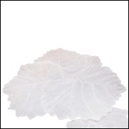 Set de 2 tables en cristal de Baccarat PC-Vine Leaves