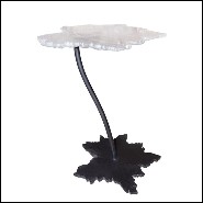Set de 2 tables en cristal de Baccarat PC-Vine Leaves