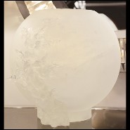 Vase en cristal de Baccarat fabriqué à la main PC-Bonsaï Tree
