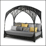 Daybed with structure in steel and polyethylene 178-Hanging