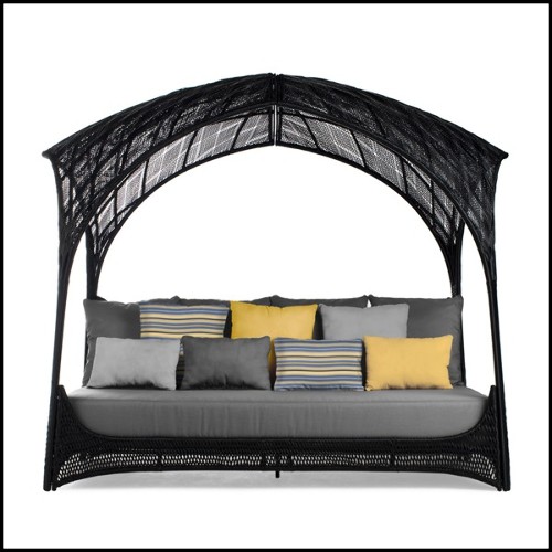 Daybed with structure in steel and polyethylene 178-Hanging
