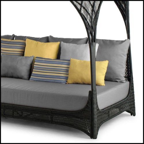 Daybed with structure in steel and polyethylene 178-Hanging