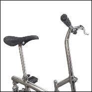 Bike all in polished stainless steel and perfectly works PC-Bouglione Circus