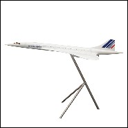 Maquette à l'échelle 1/36èm en résine de l'avion supersonic Concorde Air France PC-Concorde 1/36