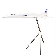 Maquette à l'échelle 1/36èm en résine de l'avion supersonic Concorde Air France PC-Concorde 1/36