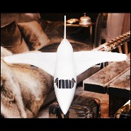 Maquette à l'échelle 1/36èm en résine de l'avion supersonic Concorde Air France PC-Concorde 1/36