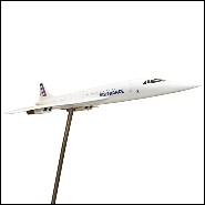 Maquette à l'échelle 1/36èm en résine de l'avion supersonic Concorde Air France PC-Concorde 1/36