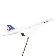 Maquette à l'échelle 1/36èm en résine de l'avion supersonic Concorde Air France PC-Concorde 1/36