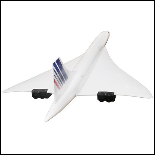 Maquette à l'échelle 1/36èm en résine de l'avion supersonic Concorde Air France PC-Concorde 1/36