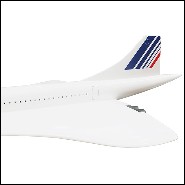 Maquette à l'échelle 1/36èm en résine de l'avion supersonic Concorde Air France PC-Concorde 1/36