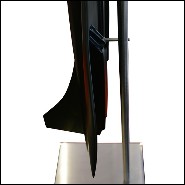 Model Sculpture supersonic aircraft Concorde scale 1/36 in black matt finish PC-Concorde Black