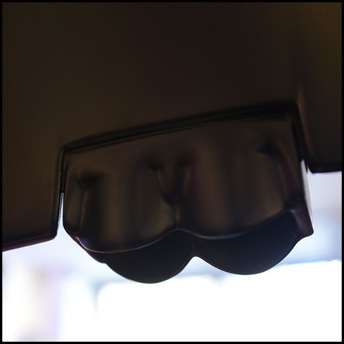 Model Sculpture supersonic aircraft Concorde scale 1/36 in black matt finish PC-Concorde Black