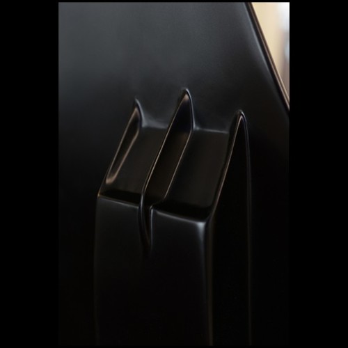 Model Sculpture supersonic aircraft Concorde scale 1/36 in black matt finish PC-Concorde Black