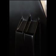 Sculpture maquette à l'échelle 1/36èm en résine noir mat de l'avion supersonic Concorde PC-Concorde Black