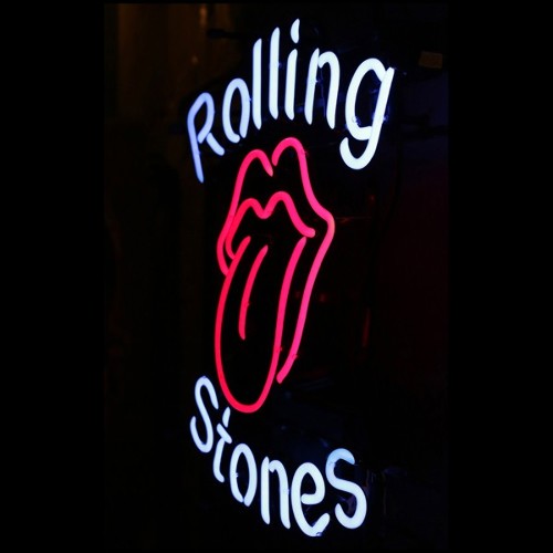 Wall light neon PC-Rolling Stones
