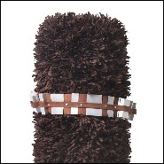 tabouret Star Wars sur base balancelle et couvert avec microfibres 178-Chewbacca