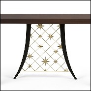 Console en acajou verni 119-Stellar
