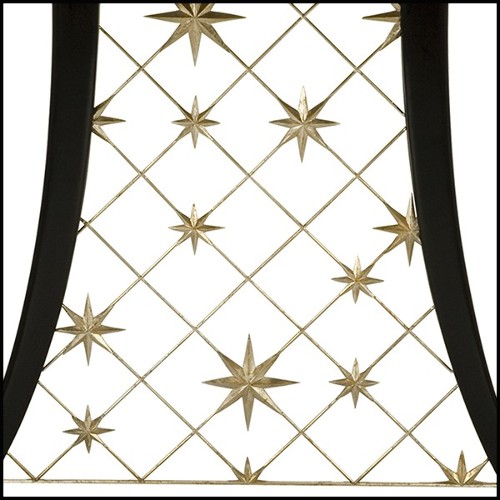 Console en acajou verni 119-Stellar