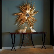 Console en acajou verni 119-Stellar