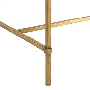 Console,  base en inox  et plateau en MDF peint gris anthracite173-Charcoal Grey