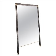 Mirror with Genuine Leather Frame 150-Floor Smart