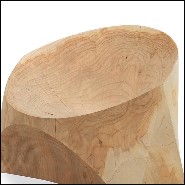 Armchair in Natural Solid Cedar Wood 154-Kruger