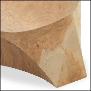 Armchair in Natural Solid Cedar Wood 154-Kruger