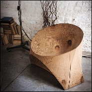 Fauteuil en cèdre massif 154-Kruger