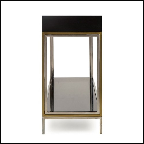 Console en finition laqué noir 173-Lacquered Black