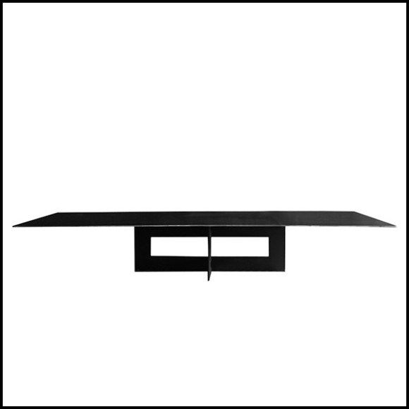 Table basse en acier 147-Crossed Steel