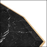 Console en laiton massif poli 164-Feeler