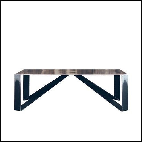 Table basse en acier 147-Raw Angles