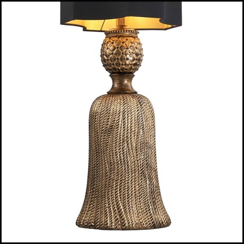 Table Lamp in Solid Brass 24-Firenze