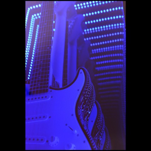 Miroir avec lumières à LED PC-Guitar Infiny