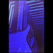 Miroir avec lumières à LED PC-Guitar Infiny