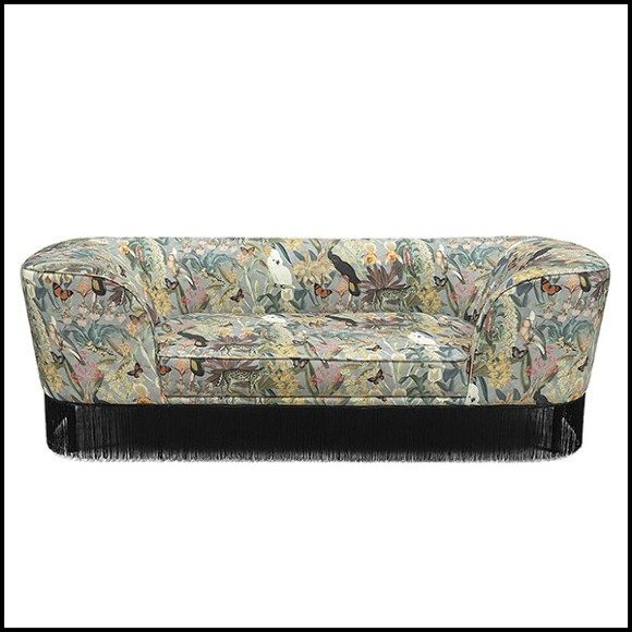 Sofa with Solid Wood structure 162-Jungle Style