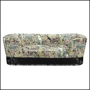 Sofa with Solid Wood structure 162-Jungle Style