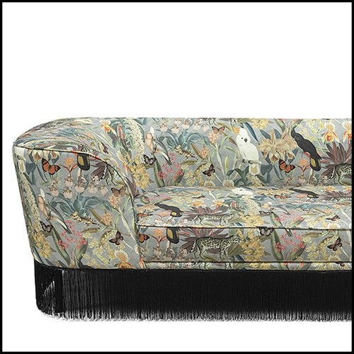 Sofa with Solid Wood structure 162-Jungle Style