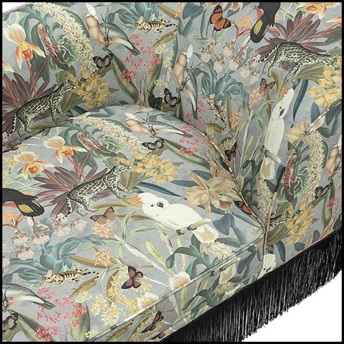 Sofa with Solid Wood structure 162-Jungle Style