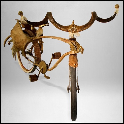 Vélo Original Twin 1920 Modèle Elgin avec cornes PC-Safari